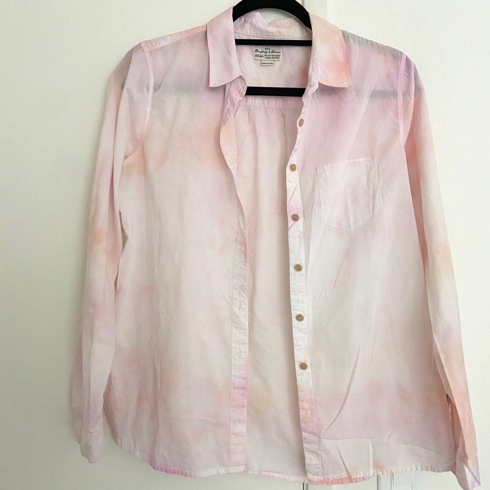 Madewell Blouse - Hand dyed